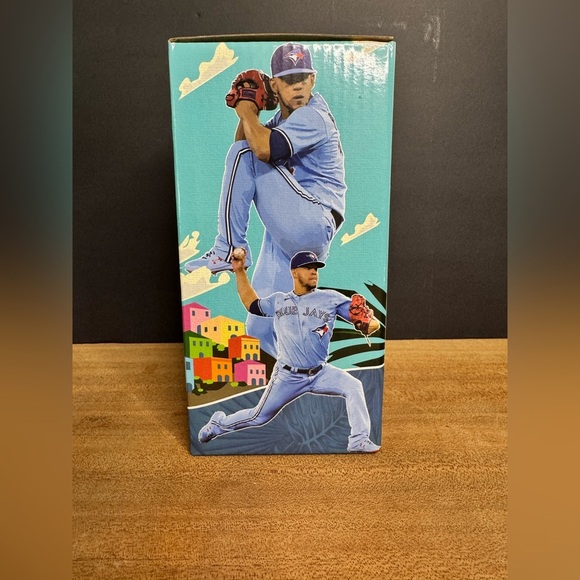 Limited Edition NIB Jose Berrios Bobblehead Toronto Blue Jays Collectable - Picture 3 of 6